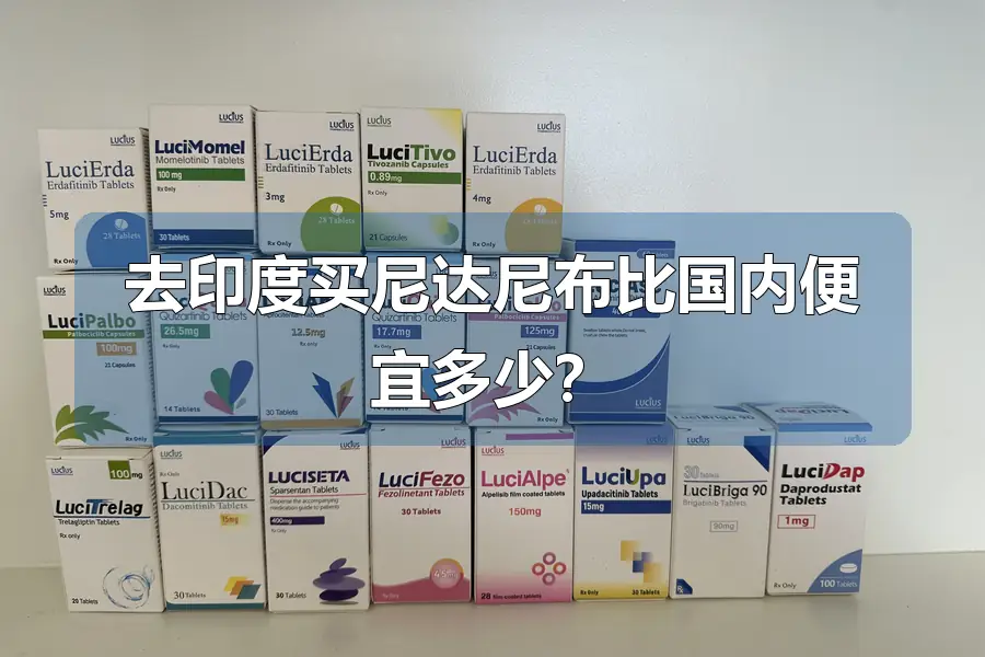 去印度买尼达尼布比国内便宜多少?